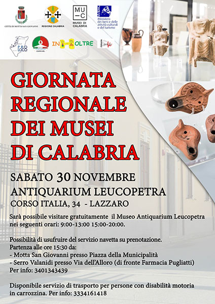 Giornata Regionale dei Musei di Calabria