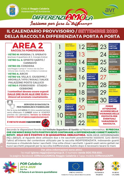 avr area 2 - settembre 2020