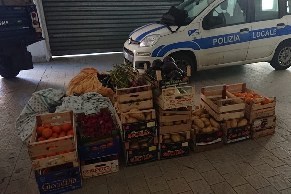 sequestro polizia municipale reggio