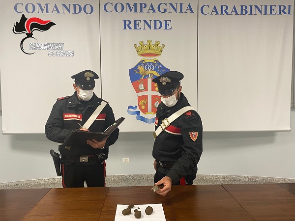 sequestro carabinieri rende