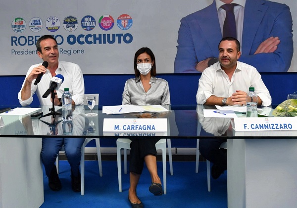 occhiuto - carfagna - cannizzaro