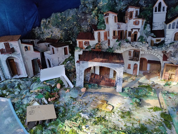 presepe vandalizzato libero nocera - reggio