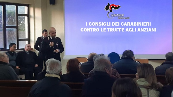 Truffe Anziani - carabinieri reggio