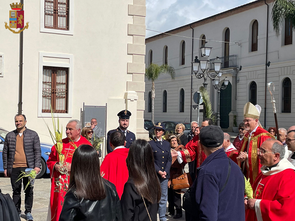 consegna olio di capaci - polizia stato vibo valentia