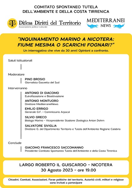 convegno incontro inquinamento - nicotera