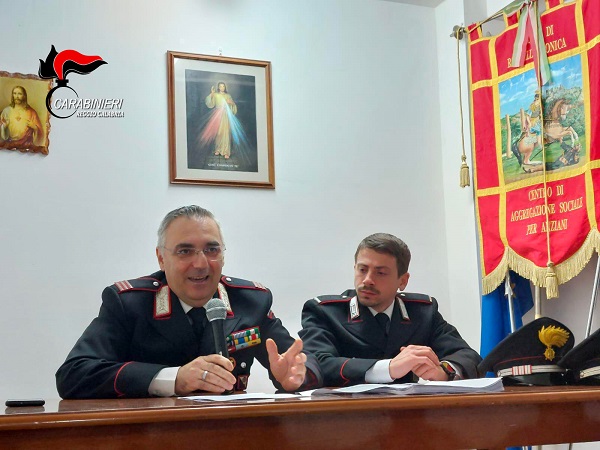 incontro carabinieri roccella jonica