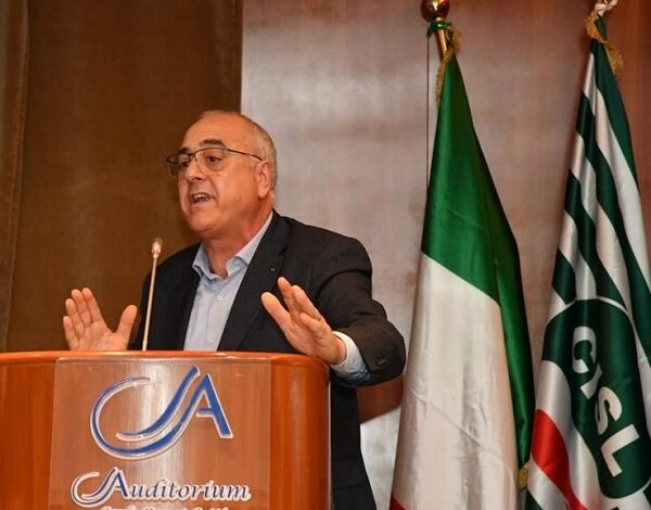 Tonino Russo Segretario generale Cisl Calabria