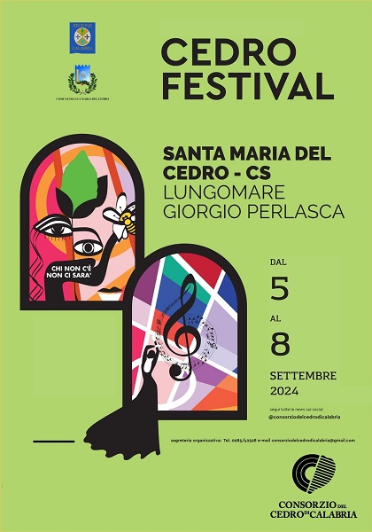 Dal 5 all’8 settembre torna a Santa Maria del Cedro il “Cedro Festival ...