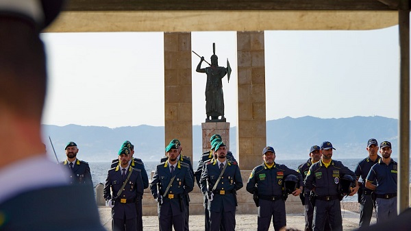 cerimonia anniversario guardia di finanza - reggio