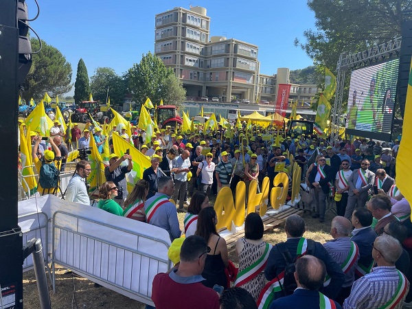 manifestazione Coldiretti Calabria