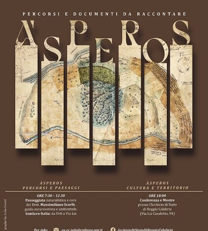 convegno asperos - archivio di stato reggio