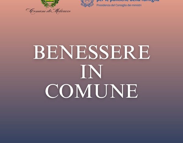 progetto benessere in comune - melicucco