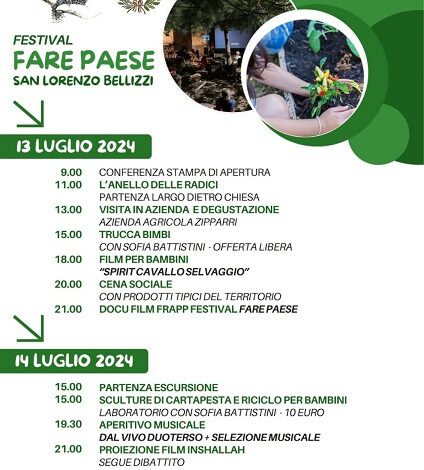 festival del fare paese - San Lorenzo Bellizzi