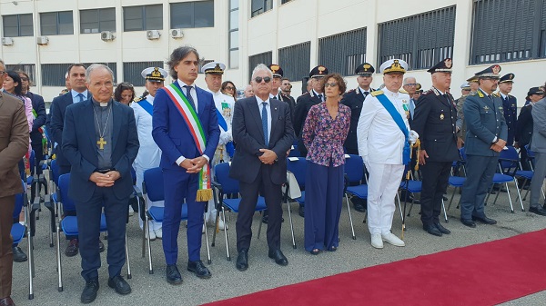 falcomatà cerimonia Capitaneria di Porto