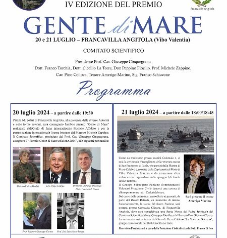 premio gente di mare - Francavilla Angitola