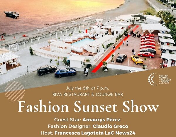 fashion sunset show falerna - claudio greco