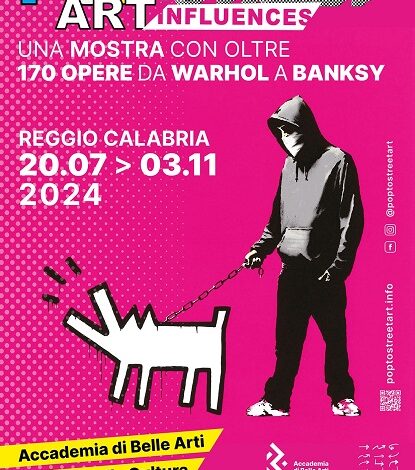 mostra Poptostreet - palazzo crupi reggio