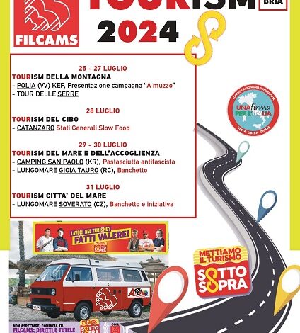 TOURism 2024 - Filcams CGIL Calabria