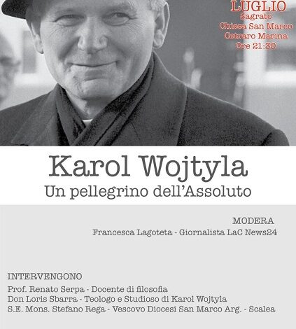 evento culturale Karol Wojtyla - cetraro