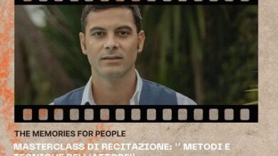 Masterclass Recitazione - The Memories Film Fest!