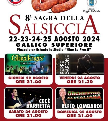 sagra della salsiccia - gallico superiore