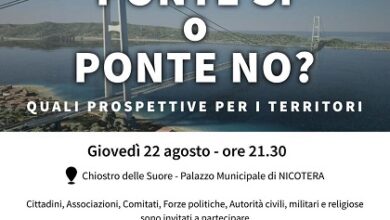 Convegno su ponte dello stretto - nicotera