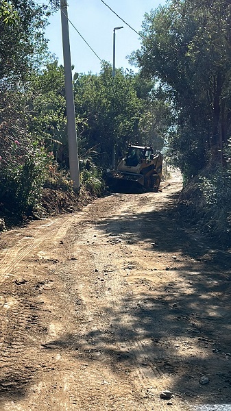 lavori strada mortara di pellaro