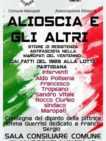 evento alioscia e gli altri - maropati