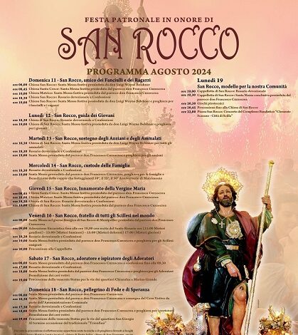 festa san rocco - scilla