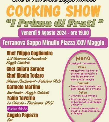 show cooking i pruna di frati - Terranova Sappo Minulio