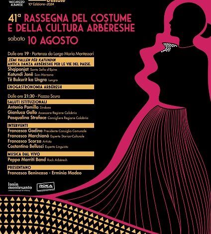 Rassegna del Costume e della Cultura Arbëreshe - vaccarizzo albanese