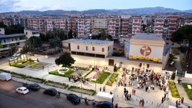 nuova piazza - chiesa soccorso reggio