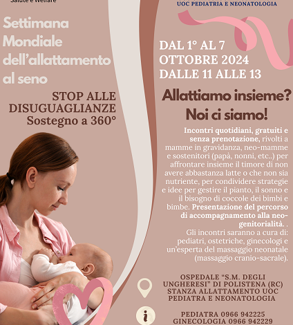 settimana allattamento materno - polistena