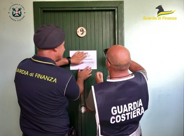 sequestro guardia di finanza - scalea