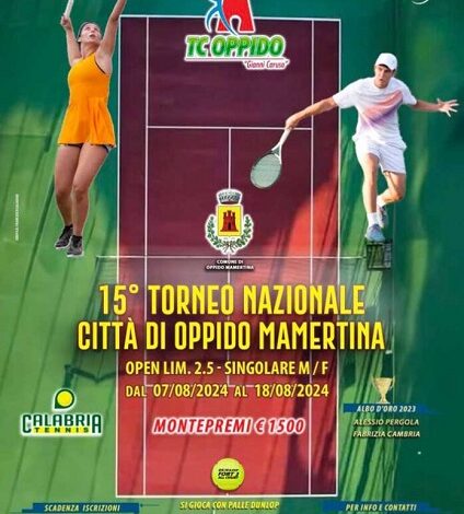 15° Torneo Nazionale Open - oppido mamertina