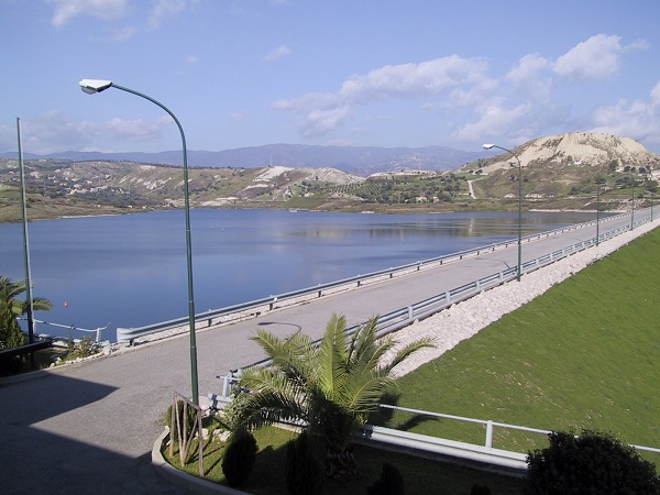 Diga di Pantaleo sul torrente Lordo