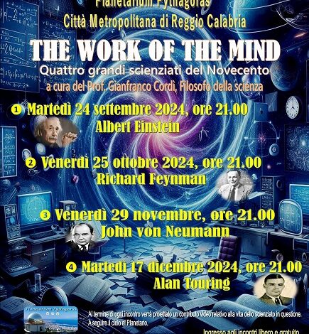 evento The Work of the mind - Planetarium Pythagoras