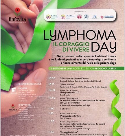 lymphoma day reggio