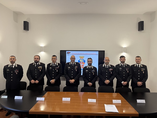 nuovi ufficiali comando carabinieri reggio