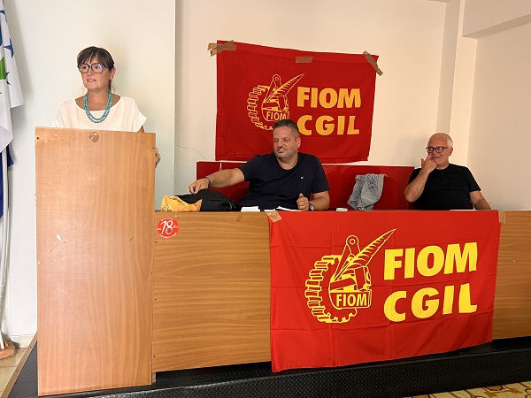 riunione Fiom Cgil Calabria - lamezia terme