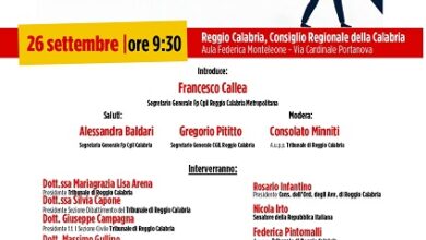 convegno Fp Cgil - reggio calabria