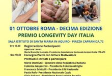 Premio Longevity Day - roma