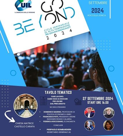 seminario Go Beyond - Roccella Jonica