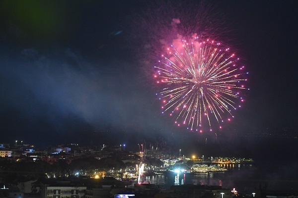 fuochi d'artificio reggio