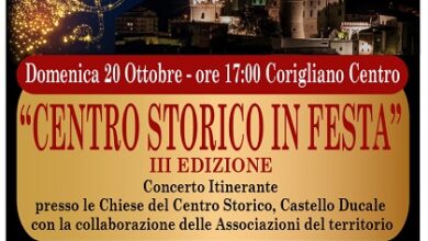 centro storico in festa - corigliano rossano