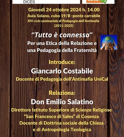 evento 24 ottobre 2024 - unical