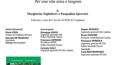 presentazione libro Spi Cgil - corigliano rossano