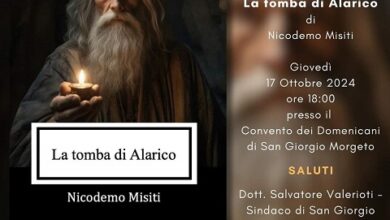 presentazione libro La Toma di Alarico - san giorgio morgeto