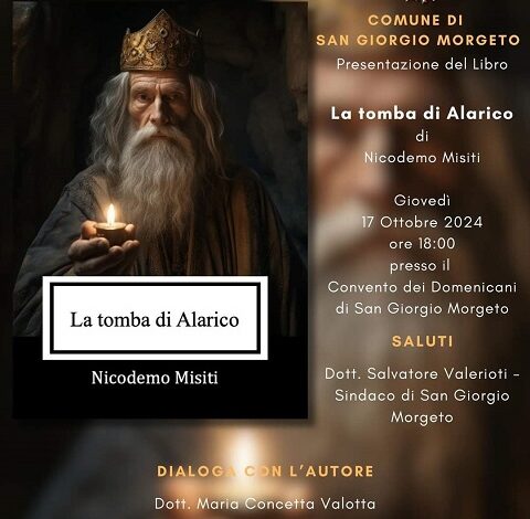 presentazione libro La Toma di Alarico - san giorgio morgeto