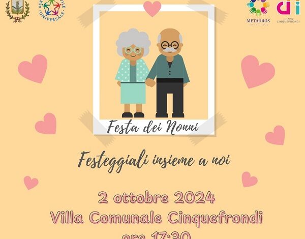 festa dei nonni - cinquefrondi